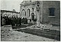 Soldati davanti la Basilica di Sant'Antonio nel periodo 1915-1918.